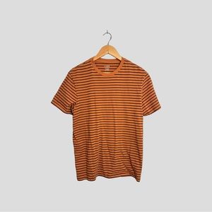 J.Crew Pale Clay Navy Striped Tee - Large